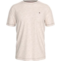 тениска,мъжки,пижами,tommy,hilfiger,essential,short,sleeve,pyjama,t,shirt,beige,(heathered,oat)
