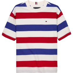 тениска,детски,тениски,tommy,hilfiger,essential,archive,fit,short,sleeve,t,shirt,red,blue,white,(multicolor)