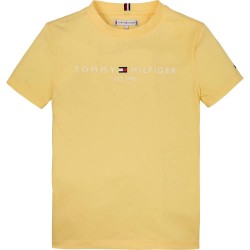 тениска,детски,тениски,tommy,hilfiger,essential,short,sleeve,t,shirt,yellow,(citronella)