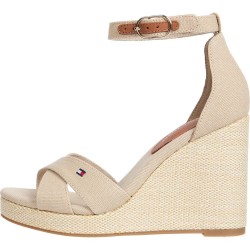 Сандали на платформа Tommy hilfiger FW0FW08661 esparto wedge sandals - Beige (Horseradish) сандали,на,платформа,дамски,сандали,и,чехли,tommy,hilfiger,fw0fw08661,esparto,wedge,sandals,beige,(horseradish)
