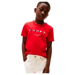 тениска,детски,тениски,tommy,hilfiger,multi,flag,regular,fit,short,sleeve,t,shirt,red,(primary,red)