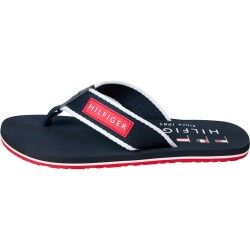 джапанки,мъжки,джапанки,и,чехли,tommy,hilfiger,patch,beach,flip,flops,blue