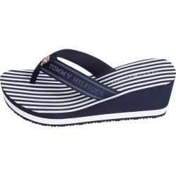 джапанки,дамски,сандали,и,чехли,tommy,hilfiger,stripes,beach,fw0fw08521,flip,flops,blue