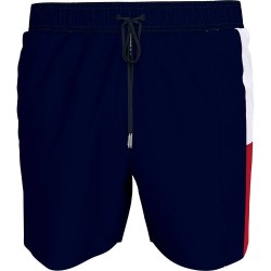 бански,гащета,мъжки,бански,костюми,tommy,hilfiger,um0um03483,trunk,swimming,shorts,blue