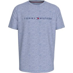 тениска,мъжки,тениски,tommy,hilfiger,um0um03525,short,sleeve,t,shirt,blue,(light,blue,heather)