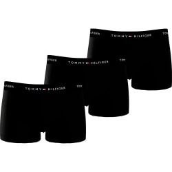 боксерки,мъжко,бельо,tommy,hilfiger,um0um03577,plus,size,boxers,3,units,black