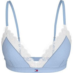 дамско,бельо,дамски,бикини,и,танкини,tommy,hilfiger,uw0uw05735,unlined,triangle,bra,sweet,blue,(blue)