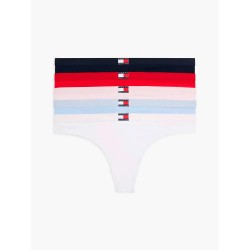 дамско,бельо,дамски,бикини,и,танкини,tommy,hilfiger,uw0uw05751,thong,5,units,multicolor