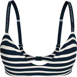 дамско,бельо,дамски,бикини,и,танкини,tommy,hilfiger,uw0uw05935,lightly,lined,triangle,bra,blue