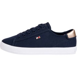 обувки,дамски,маратонки,tommy,hilfiger,vulc,canvas,slip,on,shoes,blue