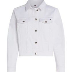 яке,дамски,якета,и,палта,tommy,hilfiger,ww0ww44374,slim,fit,denim,jacket,white