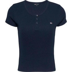 тениска,дамски,тениски,tommy,jeans,dw0dw19502,short,sleeve,t,shirt,blue