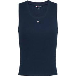 тениска,дамски,тениски,tommy,jeans,essential,sleeveless,t,shirt,dark,night,navy,(blue)