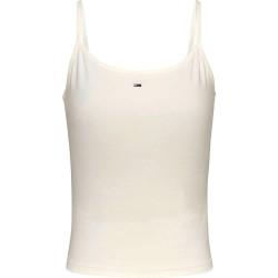 тениска,дамски,тениски,tommy,jeans,essential,strap,sleeveless,t,shirt,ecru,(beige)