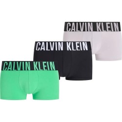 боксерки,мъжко,бельо,calvin,klein,000nb3611a,boxers,3,units,misty,grey,black,blossom,green,(multicolor)