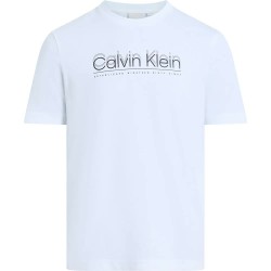 тениска,мъжки,тениски,calvin,klein,double,logo,short,sleeve,t,shirt,white
