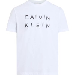 тениска,мъжки,тениски,calvin,klein,enlarged,logo,short,sleeve,t,shirt,white