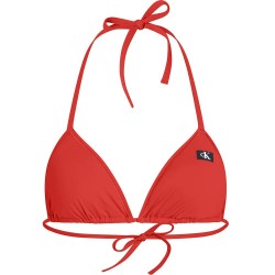 дамски,бански,костюми,calvin,klein,kw0kw02343,bikini,top,flaming,chili,(red)