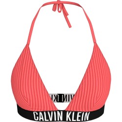 дамски,бански,костюми,calvin,klein,kw0kw02750,triangle,bikini,top,orange