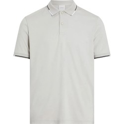 мъжки,блузи,с,яка,calvin,klein,liquid,touch,block,tipping,short,sleeve,polo,dove,(grey)