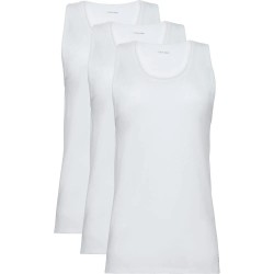 тениска,мъжки,тениски,calvin,klein,lv00nb4184,sleeveless,t,shirt,3,units,white,(white,white,white)