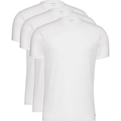 мъжко,бельо,calvin,klein,lv00nb4185,short,sleeve,base,layer,3,units,white