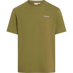 тениска,мъжки,тениски,calvin,klein,micro,logo,t,shirt,green,(lizard)
