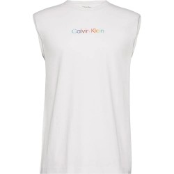 тениска,мъжки,тениски,calvin,klein,muscle,sleeveless,t,shirt,white,(white)