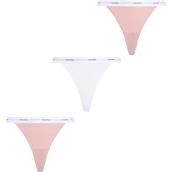 дамско,бельо,дамски,бикини,и,танкини,calvin,klein,string,panties,3,units,pink,(subdued,white,subdued)