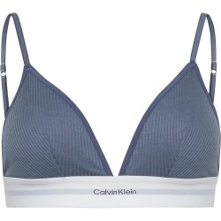 дамско,бельо,дамски,бикини,и,танкини,calvin,klein,unlined,triangle,bra,blue,(grisaille)