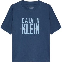тениска,детски,тениски,calvin,klein,jeans,bold,graphic,short,sleeve,t,shirt,oceana,(blue)