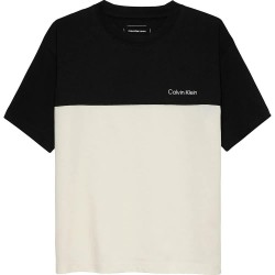 тениска,детски,тениски,calvin,klein,jeans,color,block,short,sleeve,t,shirt,black,(ck,black)