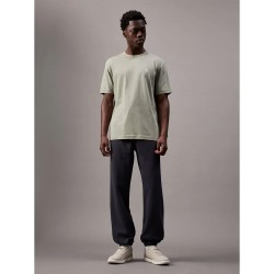 тениска,мъжки,тениски,calvin,klein,jeans,painted,short,sleeve,t,shirt,laurel,oak,(grey)