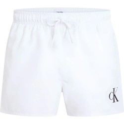 бански,гащета,мъжки,бански,костюми,calvin,klein,jeans,short,drawstring,swimming,shorts,white