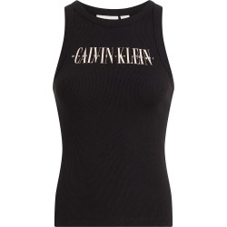 тениска,дамски,тениски,calvin,klein,jeans,varsity,sleeveless,t,shirt,black