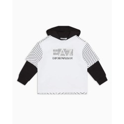 суичър,детски,блузи,ea7,emporio,armani,7b000045,af10380,hoodie,white
