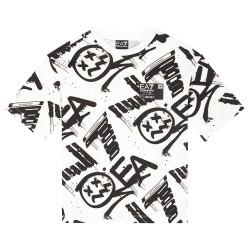 тениска,детски,тениски,ea7,emporio,armani,7b000059,af12874,short,sleeve,t,shirt,white