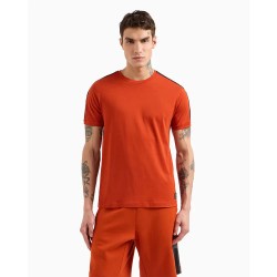 тениска,мъжки,тениски,ea7,emporio,armani,7m000138,af10375,short,sleeve,t,shirt,orange