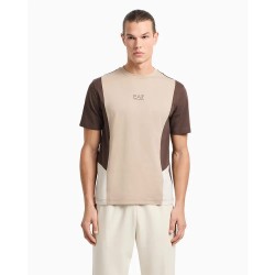 тениска,мъжки,тениски,ea7,emporio,armani,7m000276,af12874,short,sleeve,t,shirt,beige