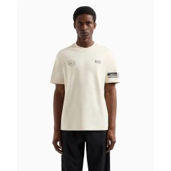 тениска,мъжки,тениски,ea7,emporio,armani,7m000302,af12874,short,sleeve,t,shirt,beige