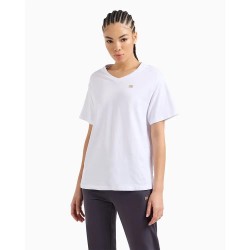 тениска,дамски,тениски,ea7,emporio,armani,7w000029,af10373,short,sleeve,t,shirt,white