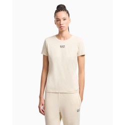тениска,дамски,тениски,ea7,emporio,armani,7w000072,af12115,short,sleeve,t,shirt,beige