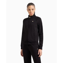 блуза,дамски,блузи,ea7,emporio,armani,7w000077,af13135,full,zip,sweatshirt,black