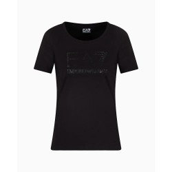 тениска,дамски,тениски,ea7,emporio,armani,7w000094,af10373,short,sleeve,t,shirt,black