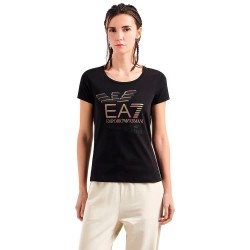 тениска,дамски,тениски,ea7,emporio,armani,7w000182,af10373,short,sleeve,t,shirt,black