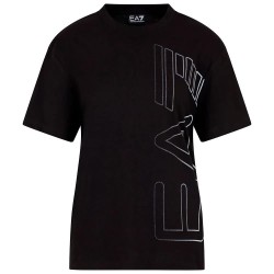 тениска,дамски,тениски,ea7,emporio,armani,7w000185,af10201,short,sleeve,t,shirt,black