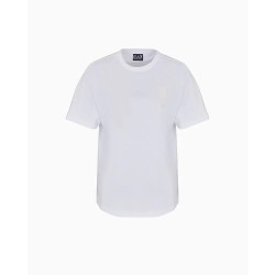 тениска,дамски,тениски,ea7,emporio,armani,7w000186,af10201,short,sleeve,t,shirt,white