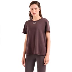 тениска,дамски,тениски,ea7,emporio,armani,7w000237,af12509,sleeveless,t,shirt,brown