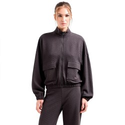 блуза,дамски,блузи,ea7,emporio,armani,7w000252,af13246,full,zip,sweatshirt,brown