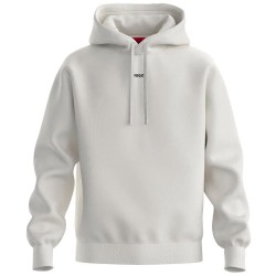 Суичър HUGO Dapo 10231445 01 hoodie - White (Natural) суичър,мъжки,пуловери,hugo,dapo,10231445,01,hoodie,white,(natural)